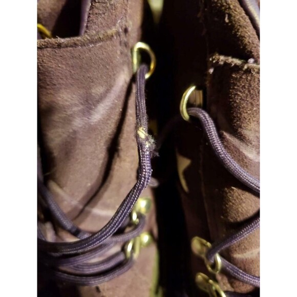 CONVERSE Mountain Club Purple Platform Shoes Womens 9 - Picture 8 of 12